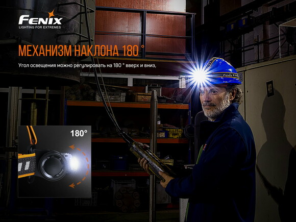 Ліхтар налобний Fenix HM70R + ліхтар ручний Fenix E-LITE фото 9