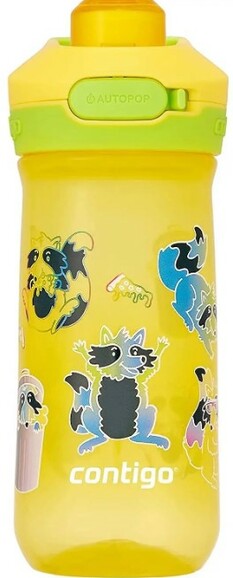 Бутылка для воды детская Contigo Jessie 420 мл Pineapple/Trash Pandas (2189926-1)