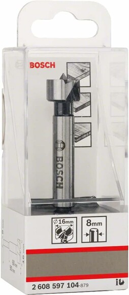 Сверло Форстнера по дереву Bosch 16х90 мм (2608597104) изображение 2