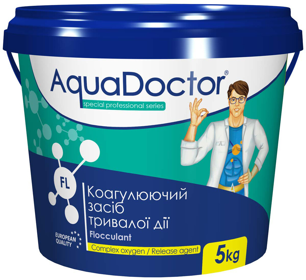 

Коагулирующее средство в гранулах AquaDoctor FL, 5 кг (1555)