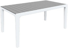 Стіл для саду Keter Harmony Table, білий/сірий (236051)