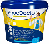 AquaDoctor MC-T дезинфектант 3 в 1 на основе хлора 1 кг (15972)