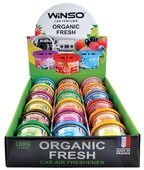 Ароматизатор для автомобіля Winso Organic Fresh MIX No1 бокс, 18 шт. по 40 мл (500028)