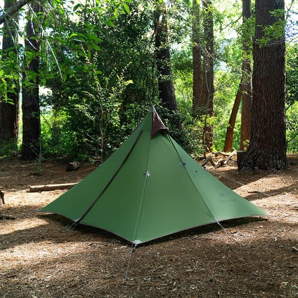 Одноместная палатка Naturehike NH17T030-L (темно-зеленый) (6975641885894) изображение 7