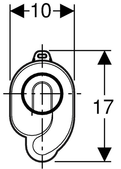 Сифон для уриналу Geberit Uniflex (152.950.11.1) фото 3