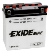 Акумулятор EXIDE 12N9-3B, 9Ah/85A 