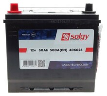 Аккумулятор Solgy 6 CT-60-L (406025)