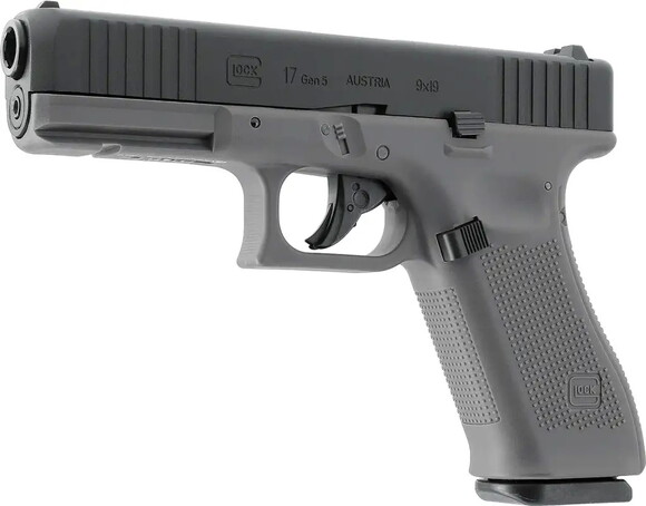 Пневматичний пістолет Umarex Glock 17 Gen5, калібр 4.5 мм, сірий (3986.04.80) фото 2