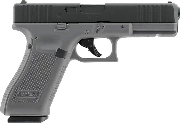 Пневматический пистолет Umarex Glock 17 Gen5, калибр 4.5 мм, серый (3986.04.80) изображение 3