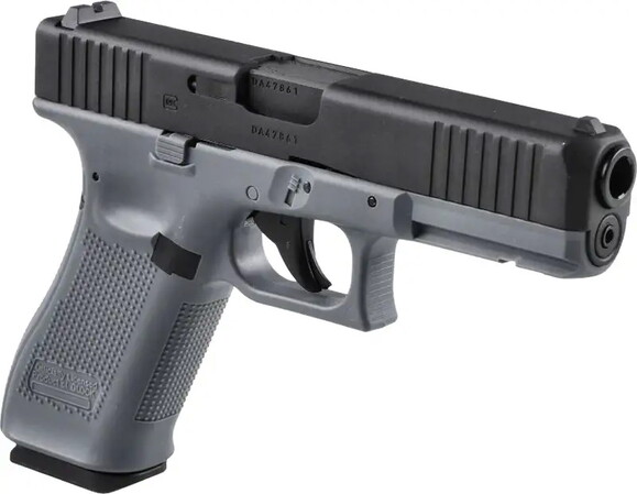 Пневматичний пістолет Umarex Glock 17 Gen5, калібр 4.5 мм, сірий (3986.04.80) фото 4