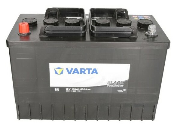 Вантажний акумулятор VARTA 12 В (110 Аh, 680 А, L+) (PM610048068BL) фото 3