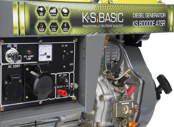 Дизельный генератор Konner&Sohnen BASIC KS 8000DE ATSR изображение 3