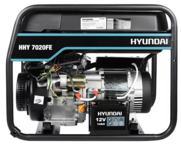 Двохпаливний генератор Hyundai HHY 7020FЕ фото 5