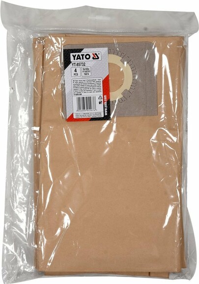 Мешки для пылесоса Yato YT-85732 4 шт. (для YT-85701 и 78874) изображение 2