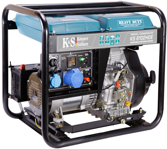 Дизельний генератор Konner&Sohnen KS 6102HDE (EURO II) фото 2