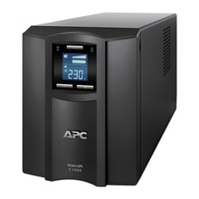 Источник бесперебойного питания APC Smart-UPS C 1000VA LCD (SMC1000I)