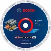 Алмазный диск по металлу Bosch Expert for Metal, 230x22,23 мм (2608900536)