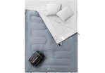 Спальний мішок KingCamp Oxygen 250D Left Mid Grey (KS3143_MEDIUMGREY L)
