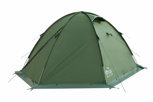 Палатка Tramp ROCK 3 (V2) Зеленая (TRT-028-green) изображение 2