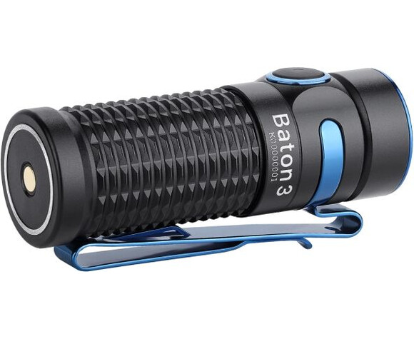 Ліхтар Olight Baton 3 Premium Edition Black (2370.33.23) фото 6