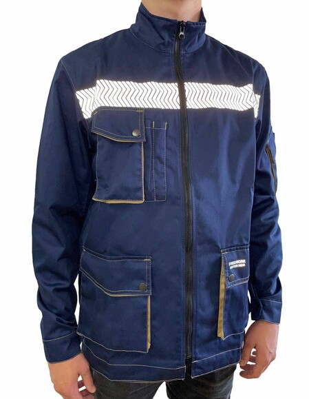 Куртка робоча Free Work Dexter New синьо-бежева р.58/3-4/XL (70517) фото 2