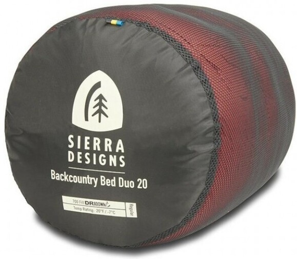 Спальний мішок Sierra Designs Backcountry Bed Duo 650F 20 Regular (70606320R) фото 7