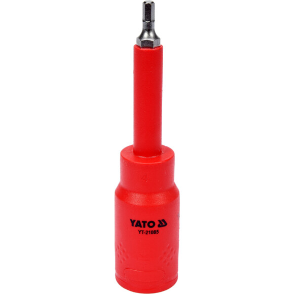 Головка торцевая диэлектрическая Yato HEX 4 мм (YT-21085)