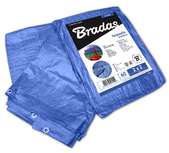 Тент посилений BRADAS BLUE 60 г/м² 4х5м (PL4/5)