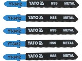Полотно для електролобзика YATO 21TPI, 75 мм, 5 шт. (YT-3412)