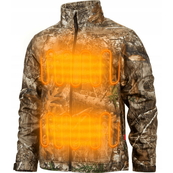 Куртка с подогревом Milwaukee размер "L" M12HJCAMO6-201 (с ЗУ и АКБ) изображение 3