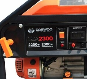 Бензиновий генератор Daewoo GDA2300 фото 9