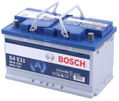 Автомобильный аккумулятор Bosch S4E EFB 12В, 80 Ач, 800 А (0092S4E111)