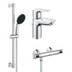 Комплект змішувачів для душу з термостатом Grohe QuickFix (UA202503TS) (CV030629)