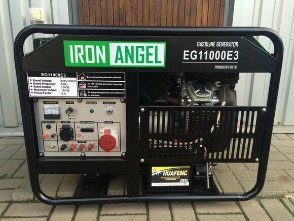 Генератор бензиновий Iron Angel EG 11000E фото 4