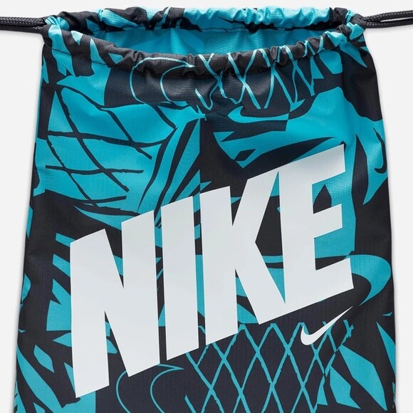 Сумка-мешок Nike Y NK DRAWSTRING-CAT AOP 1 (черный/синий/белый) (DV6144-015) изображение 3