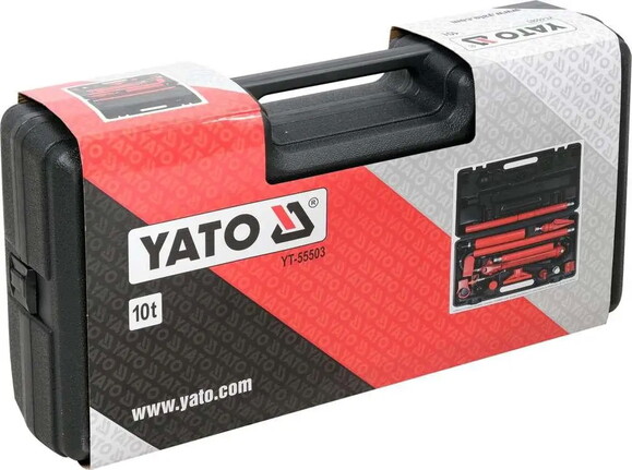 Стойка розпорная гидравлическая YATO, 10 т (YT-55503) изображение 3