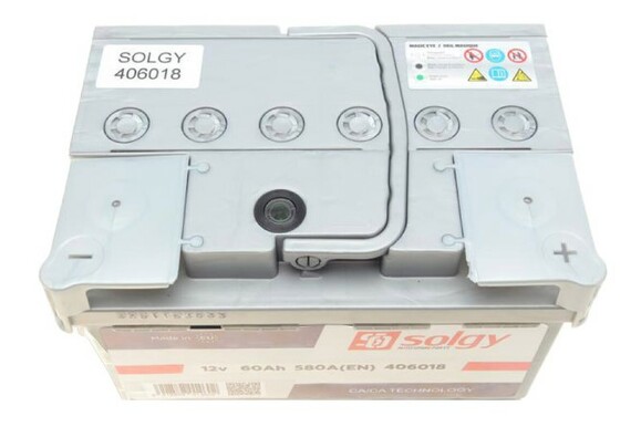 Акумулятор Solgy 6 CT-60-R (406018) фото 2