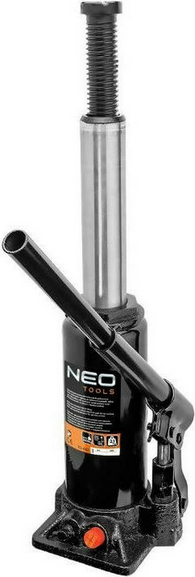 Домкрат Neo Tools, гидравлический бутылочный, 15 т, 230-460 мм (10-455) изображение 2