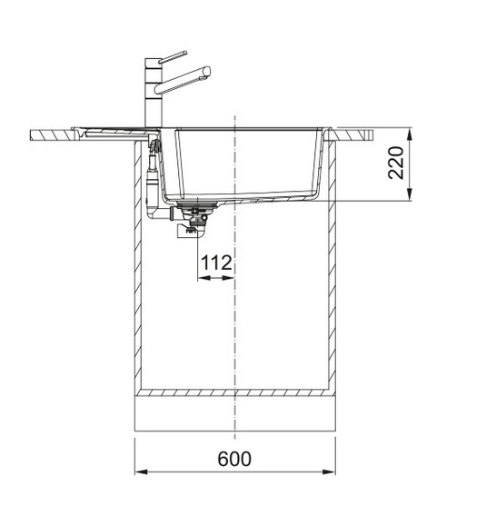 Мойка кухонная Franke Urban UBG 611-78 XL (белый) (114.0701.801) изображение 3