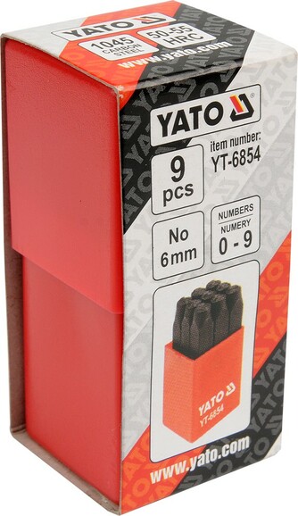 Клейма цифровые Yato YT-6854 изображение 2
