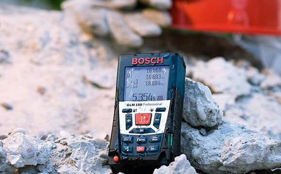 Лазерный дальномер Bosch GLM 150 (0601072000) изображение 4