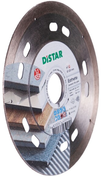 Алмазний диск Distar 1A1R 125x1,1x8x22,23 Esthete (11115421010) фото 2