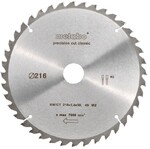 Пильний диск Metabo 216x30, HW/CT 30 WZ22 (628062000)