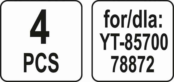 Мешки для пылесоса Yato YT-85736 4 шт. (для YT-85700 и 78872) изображение 3