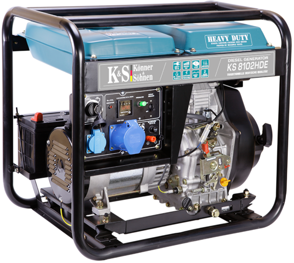 Дизельний генератор Konner&Sohnen KS 8102HDE (EURO II) фото 3