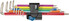 Набор Г-образных ключей Wera, 3967/9 TX SXL Multicolour HF Stainless 1 (05022689001)