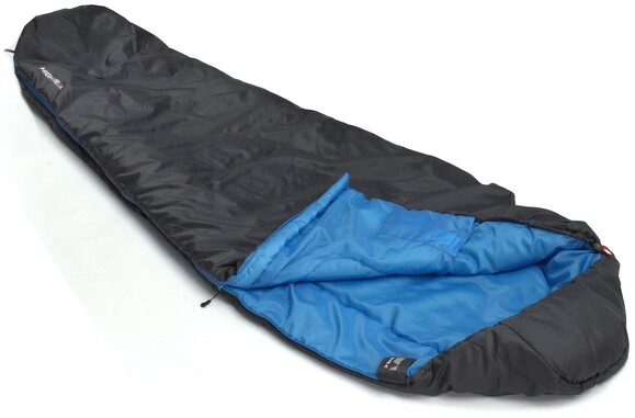 Спальный мешок High Peak Lite Pak 1200/+5°C Anthra/Blue Left (23277) (928922) изображение 2