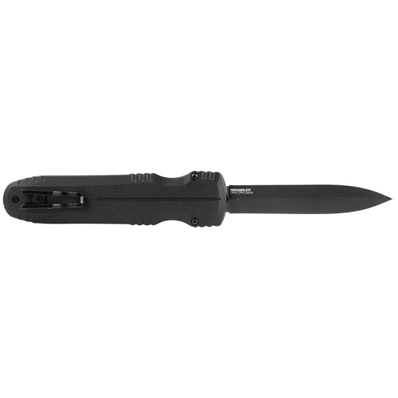 Нож складной SOG Pentagon OTF Blackout (SOG 15-61-01-57)