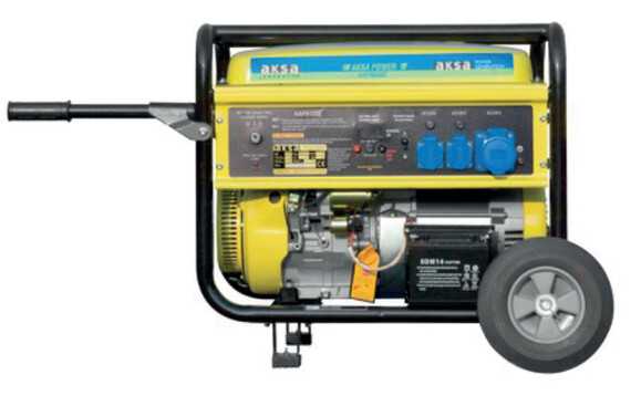 Бензиновый генератор AKSA AAP 8000 E изображение 3