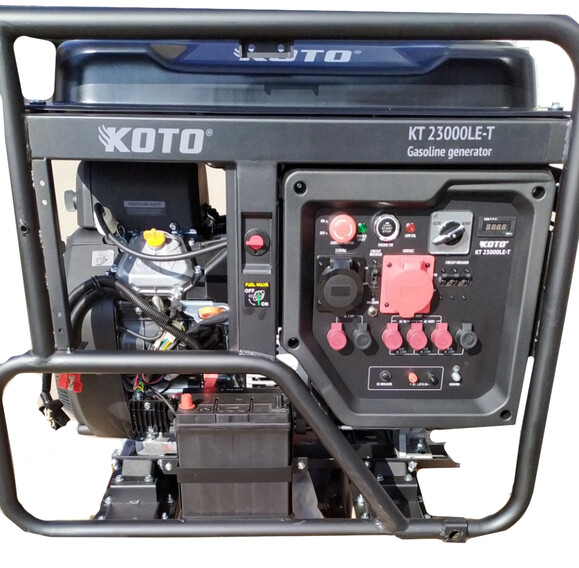 Бензиновый генератор Koto 23000LE-T изображение 2